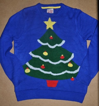 142^ threadbare świąteczny sweter Choinka_L_świeci