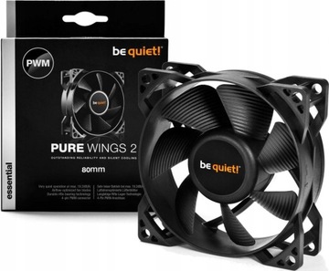 be quiet! WENTYLATOR Pure Wings 2 80mm 8cm PWM