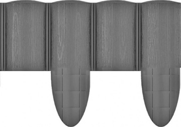 CELLFAST ECO PALISADA OGRODOWA GRAFIT 8,5cm x 2,4m