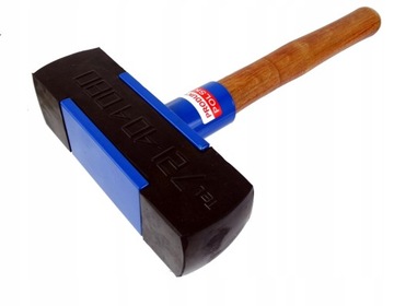 Резиновый молоток для тротуарной плитки Mimal MBM01 375 мм | 2 кг