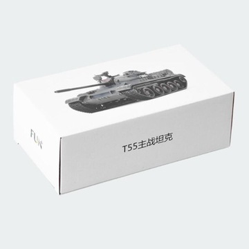 Детальное оформление модели российского танка.