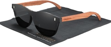 KINGSEVEN Поляризационные солнцезащитные очки UV400 с фильтром WOODEN 2024