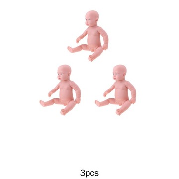 3 sztuka Baby Boy Doll śpiąca praktyka noworodek