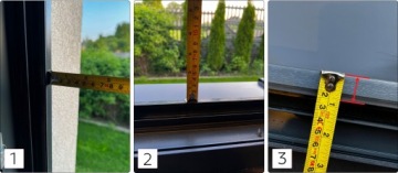 Сеть комаров алюминиевая рама до размера - 90x140 см.