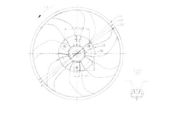 ABAKUS VENTILÁTOR CHLADIČŮ ADAM 13- CORSA D 06-