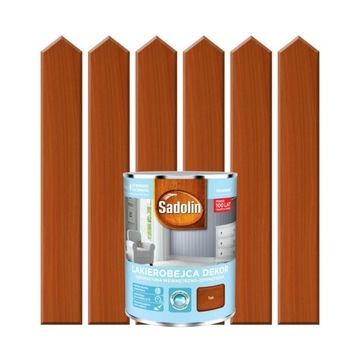 Lakierobejca do drewna DEKOR 1 l Tek SADOLIN