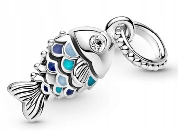 20 Zawieszka ryba rybka ocean S925 do Pando charms
