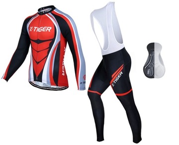 КОМПЛЕКТ МУЖСКИХ ВЕЛОСИПЕДНЫХ КОЛГОТ С ГЕЛЕВОЙ ВСТАВКОЙ ON SUPERS