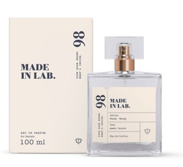 Made in Lab 98 damska woda perfumowana 100ml