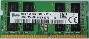 Idealna Hynix DDR4 16GB 2Rx8 PC4-2400T 2400MHz
