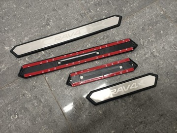 НАКЛАДКИ, ЗАЩИТНЫЕ НАКЛАДКИ ДЛЯ НАКЛАДОК Toyota RAV4 с 2018 г.