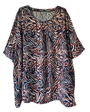 V8668 LAURA TORELLI bluzka damska plus size 56/58