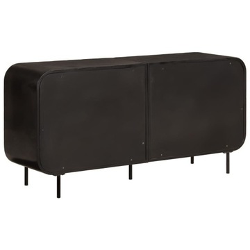 vidaXL Шкаф 140x35x70 см из массива вторичного дерева и металла