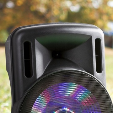 Активная колонка 15 дюймов, 800 Вт, аккумулятор UHF BT + микрофон / конференции