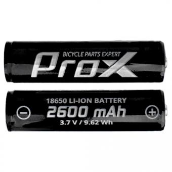 PROX 18650 Литий-ионный аккумулятор для фонарей 2600мАч