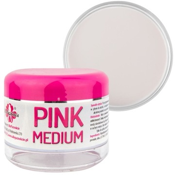 Puder Akrylowy Do Paznokci 30g Pink Medium Proszek Akryl Do Zdobień Nr4