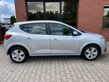 Dacia Sandero III Hatchback 5d 1.0 TCe 90KM 2021 Dacia Sandero 1.0 benzyna 91 KM zarej w PL bezwypadkowy serwisowany za, zdjęcie 21