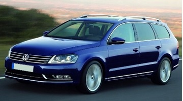 VOLKSWAGEN PASSAT B7 LIŠTA NÁRAZNÍKU ZADNÍ KOMBI