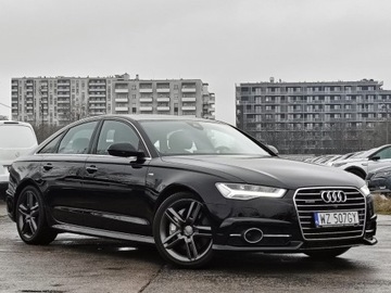 Audi A6 C7 Limousine Facelifting 2.0 TFSI 252KM 2016 AUDI A6 C7) 2.0 TFSI quattro 252 KM Premium, Automat, Niski przebieg