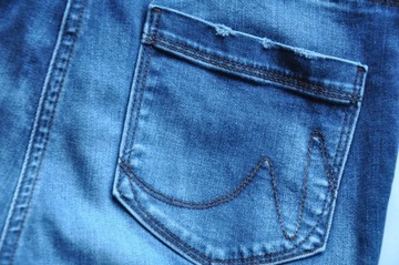NEXT spodnie RURKI jeansy SKINNY przetarcia 38 M