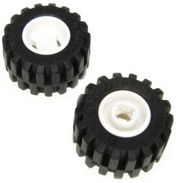 18579a LEGO 6014bc01 4170457 koło +6015 biały 2szt