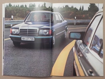 Брошюра - MERCEDES S-KLASSE W126 - 1981 г.