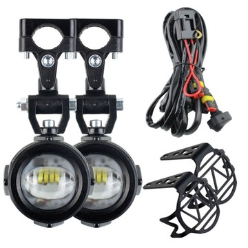 Halogeny LED BMW R1200GS F800 K1600 HOMOLOGACJA