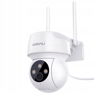 KAMERA IP MONITORUJĄCA OBROTOWA COOAU DC201 BIAŁA