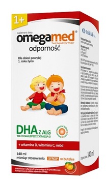 Omegamed Odporność 1+ Syrop w butelce 140ml