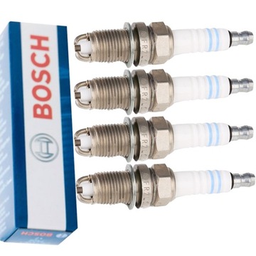 4X BOSCH ŚWIECA ZAPŁONOWA FR 7 LDC+ SUPER PLUS 7