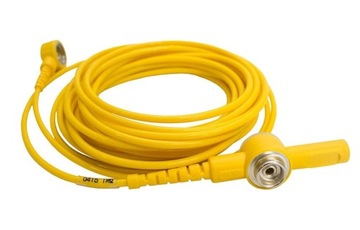 Przewód uziemiający do mat bananowy ESD 10mm 4.5m