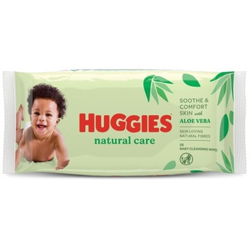 Chusteczki nawilżane Huggies Natural Care 1 x 56 szt.