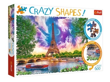 1156 Puzzle 600el Niebo nad Paryżem 11115 Trefl