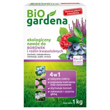 Nawóz do Hortensji Naturalny BioGardena 1kg