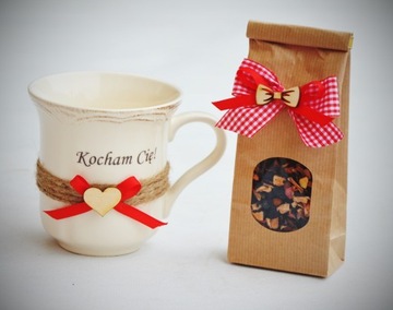 Подарок ко Дню Святого Валентина КРАСИВЫЙ НАБОР Кружка Чайная
