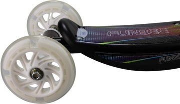 HULAJNOGA 3 KOŁOWA BALANSOWA SKUTER MAXI ŚWIECACE KOŁA LED FUNBEE 2+