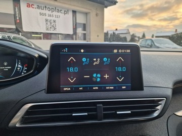 Peugeot 3008 II Crossover 1.2 PureTech 130KM 2017 Peugeot 3008 GT Line Full Ledy Pół-Skóry, zdjęcie 29