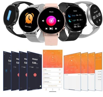 SMARTWATCH SMARTBAND СПОРТИВНЫЙ РЕМЕСЛ AMOLED МЕНЮ ПОЛЬСКИЙ