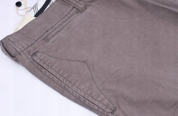 WIZYTOWE spodnie CHINOSY khaki SELECTED nowe 33/30