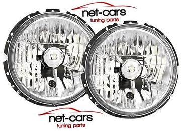 LAMPY REFLEKTORY VW GOLF I 1 74-90 CLEAR CHROM