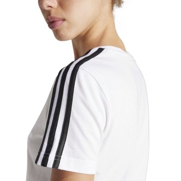 Koszulka damska adidas Essentials Slim T-Shirt biała GL0783 XS