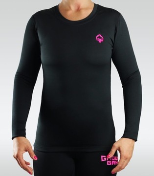 Rashguard Athletic Pink długi rękaw M Ground Game