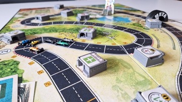 Турбо-настольная игра Особенности Terrain, гаражи, аксессуары, соответствующие игре