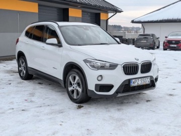 BMW X1 F48 Crossover sDrive18d 150KM 2016 BMW X1 Ledy Panorama Alu Klima Navi Tempomat Serwis Gwarancja 2.0 Diesel, zdjęcie 14