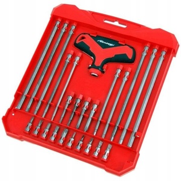 НАБОР БИТ С ДЛИННОЙ ШЕСТИГРАННОЙ РУЧКОЙ TORX