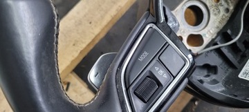 S4 B8 ЛИФТ РУЛЕВОГО КОЛЕСА С ОБРЕЗКОЙ КОЖИ ХРОМ SLINE A4 B8 S5