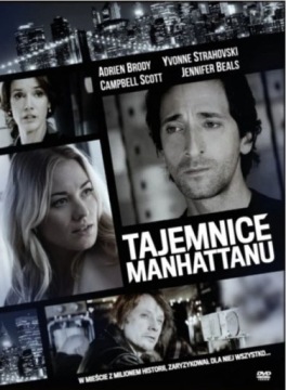 Dvd: TAJEMNICE MANHATTANU (2016) Adrien Brody