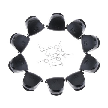 Пружинная кнопка MagiDeal 5 пар L2 R2 для 4 контроллеров PS4