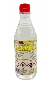 LAKSOL BENZYNA ROZCIEŃCZALNIK LAKOWY 0,5L
