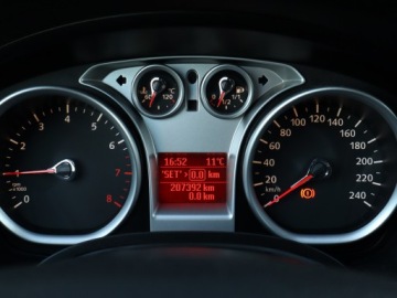 Ford Focus II Hatchback 5d 1.6 Duratec 100KM 2009 Ford Focus 1.6 16V, Klima, Tempomat, zdjęcie 10